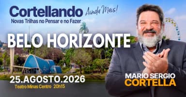 Mario Sergio Cortella em Belo Horizonte MG em Belo Horizonte