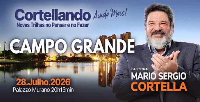 Imagem do Mario Sergio Cortella em Campo Grande MS