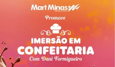 Mart Minas promove Imersão em Confeitaria em Belo Horizonte