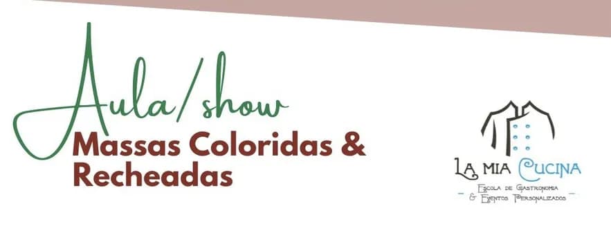 Imagem do MASSAS COLORIDAS e RECHEADAS       