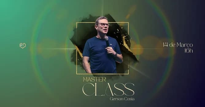 Imagem do Master Class - Pr Gerson Costa