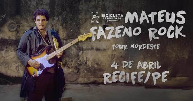 Imagem do Mateus Fazeno Rock em Campina Grande / PB