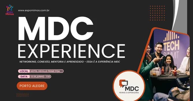 Imagem do MDC EXPERIENCE 2026 - EDIÇÃO PORTO ALEGRE