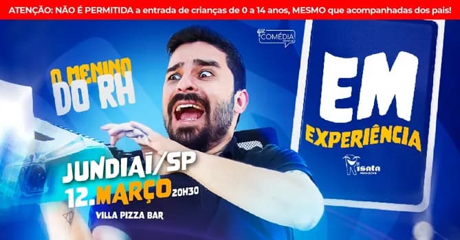 Imagem do MENINO DO RH em JUNDIAÍ - Stand up Comedy