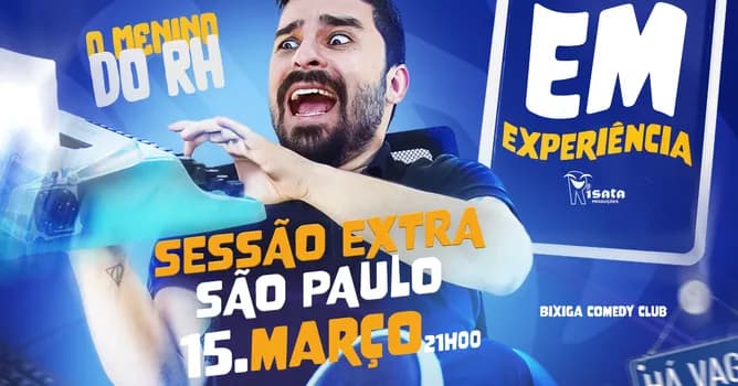 Imagem do MENINO DO RH EM SÃO PAULO ( SESSÃO EXTRA )