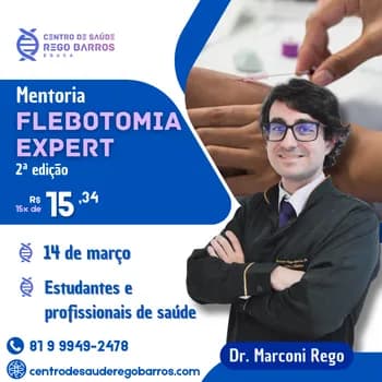 Imagem do Mentoria Flebotomia Expert - 2ª edição