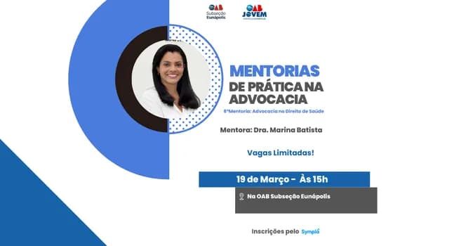 Imagem do MENTORIAS DE PRÁTICA NA ADVOCACIA