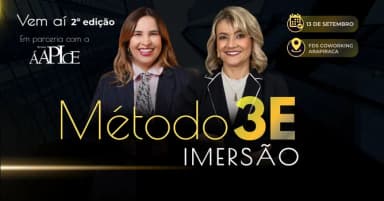 MÉTODO 3E IMERSÃO em Arapiraca