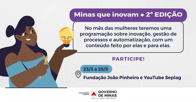 Imagem do Minas que Inovam - 2ª edição