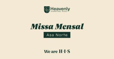 Missa Mensal - 12/06/2026  - Unidade Asa Norte  em Brasília