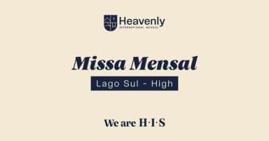 Missa Mensal - 12/06/2026 - Unidade High - Lago Sul  em Brasília