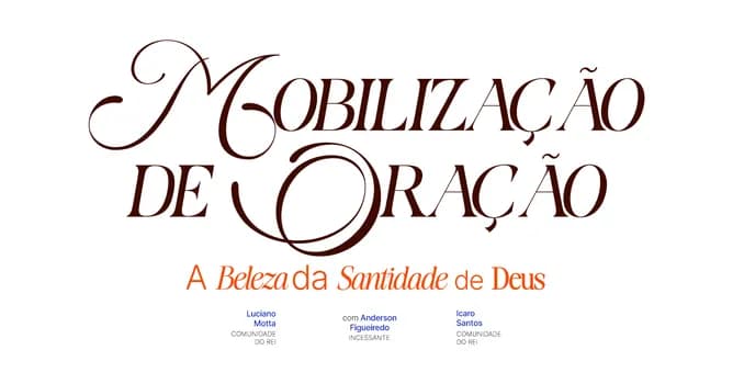 Imagem do Mobilização de Oração 2026 | Comunidade do Rei