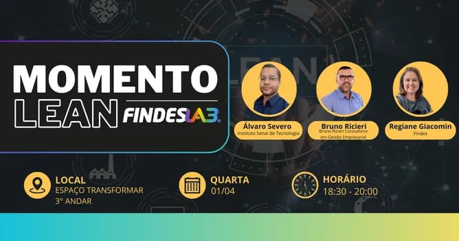 Imagem do Momento Lean: Eficiência em Ação!