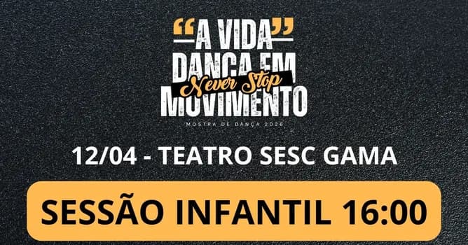 Imagem do Mostra de Dança 2026 - A vida dança em movimento