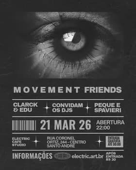 Imagem do Movement Friends convida DJ Peque e Spavieri