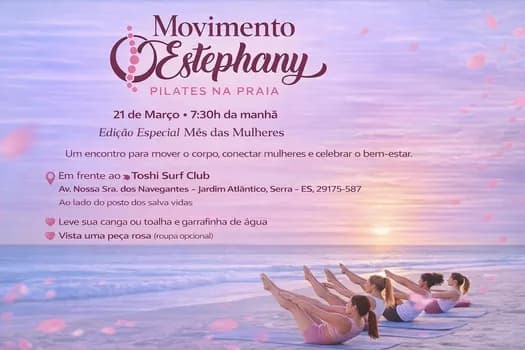 Imagem do Movimento Estephany - Pilates na Praia