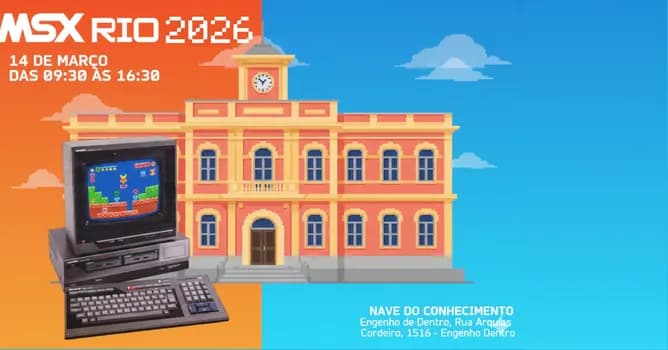 Imagem do MSXRio 2026 - 1o semestre.