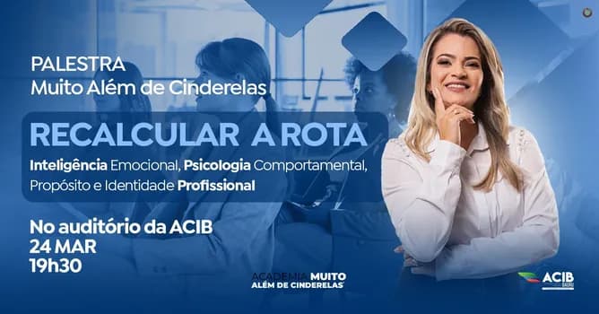 Imagem do Muito além de Cinderelas - Recalcular a Rota