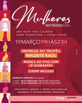 Imagem do Mulheres Notáveis 2026