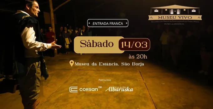 Imagem do Museu Vivo - Abertura temporada 2026