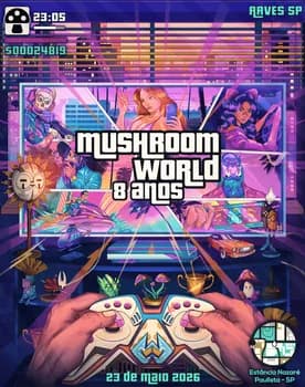 Imagem do Mushroom World - Festival dos Games