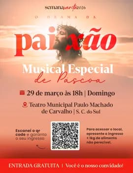 Imagem do Musical Especial de Páscoa - O Drama da Paixão