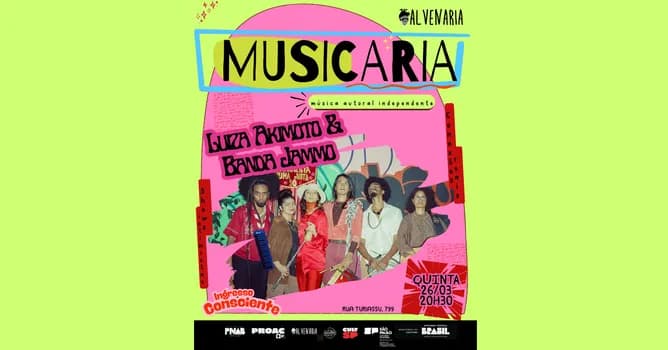 Imagem do Musicaria - Luiza Akimoto & Banda Jammo