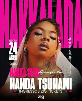Imagem do Nakka Club convida NANDA TSUNAMI