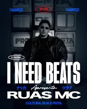 Imagem do Nakka Club & I Need Beats convida RUASMC