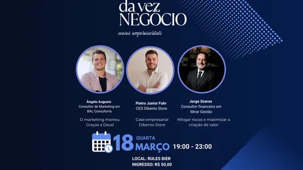 Imagem do NEGÓCIO DA VEZ - 1ª EDIÇÃO DO ANO