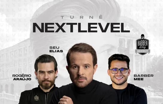 Imagem do NEXTLEVEL ( SEU ELIAS + ROGÉRIO ARAÚJO + BARBER MEE)