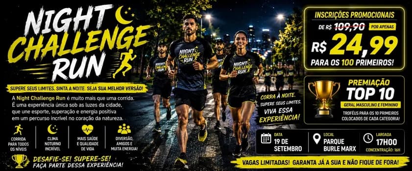 Imagem do Night Challenge Run