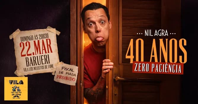 Imagem do NIL AGRA em BARUERI - Stand up Comedy