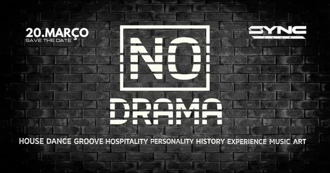 Imagem do NO DRAMA -20.MAR