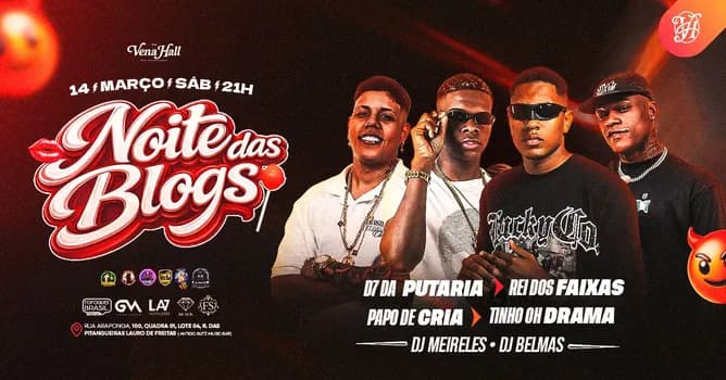 Imagem do Noite das Blogs
