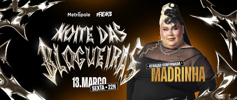 Imagem do NOITE DAS BLOGUEIRAS - COM MADRINHA 13|MARÇO SEXTA