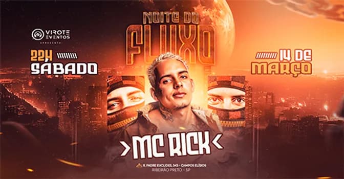 Imagem do NOITE DO FLUXO COM MC RICK
