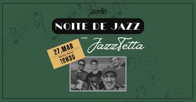 Imagem do Noite do Jazz com Banda Jazztetta | 27 de Março