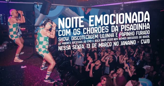 Imagem do NOITE EMOCIONADA COM OS CHORÕES NO JANAINO - CWB