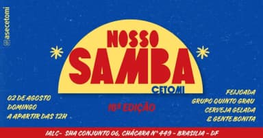 Nosso Samba Cetomi em Brasília
