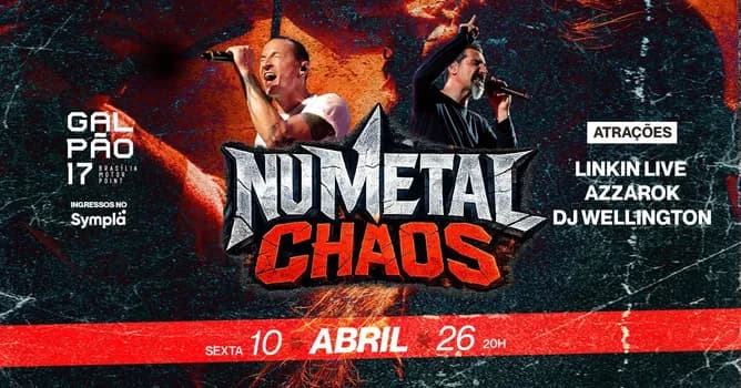 Imagem do Nu Metal Chaos- Galpão 17