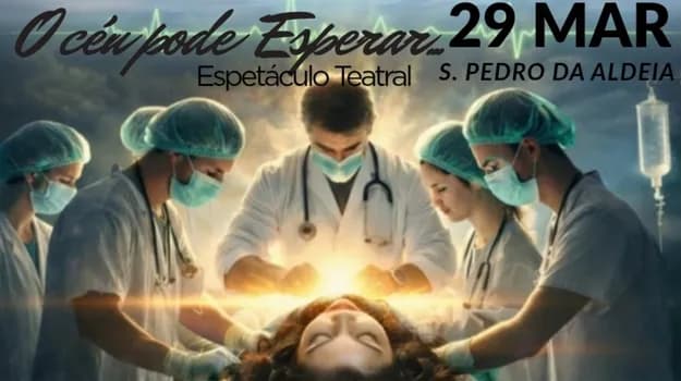 Imagem do O céu pode esperar. Espetáculo Teatral.