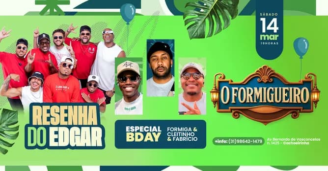 Imagem do O FORMIGUEIRO + RESENHA DO EDGAR