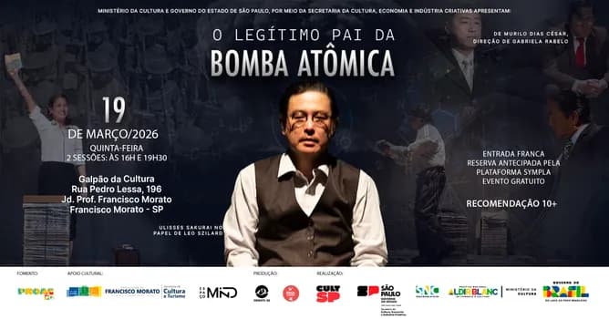 Imagem do O Legítimo Pai da Bomba Atômica - Francisco Morato