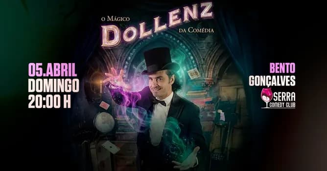 Imagem do O MÁGICO DA COMÉDIA - MAURÍCIO DOLLENZ