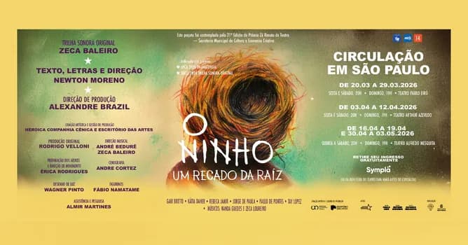 Imagem do O Ninho, Um Recado da Raiz - Teatro Paulo Eiró