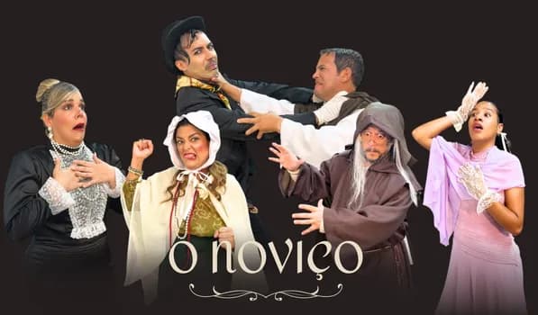 Imagem do O NOVIÇO - Uma comédia de Martins Pena