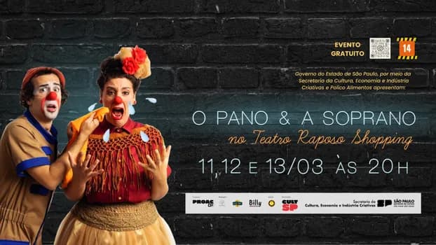 Imagem do O Pano e a Soprano - Esquina Cômica