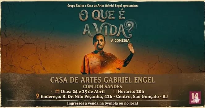 Imagem do O que é a vida? em São Gonçalo