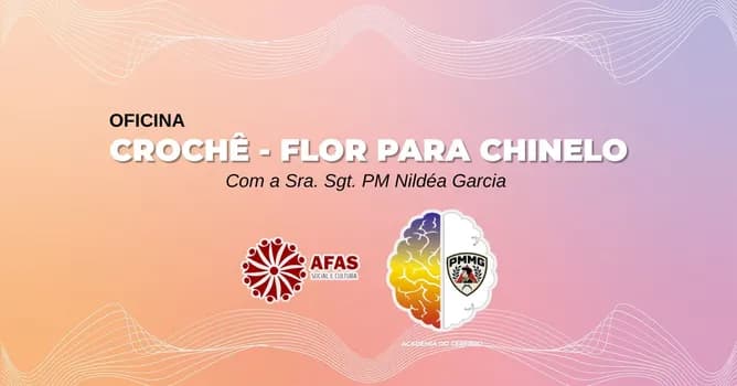 Imagem do Oficina Crochê - Flor para chinelo